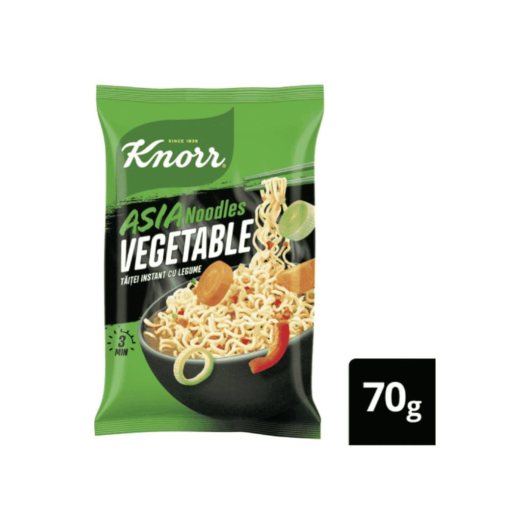KNORR NOODLES ΛΑΧΑΝΙΚΩΝ 70ΓΡ