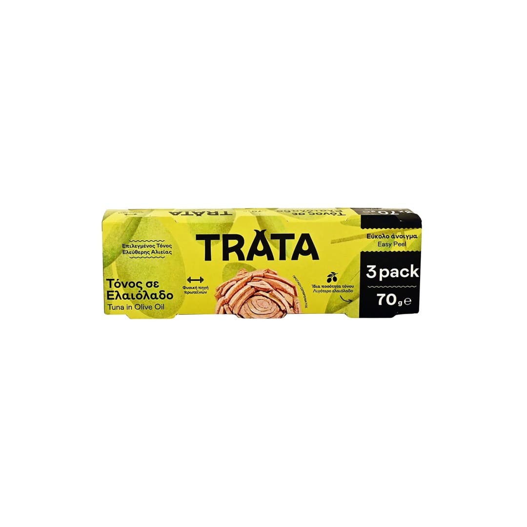 TRATA ΤΟΝΟΣ ΣΕ ΕΛΑΙΟΛΑΔΟ 3*70ΓΡ