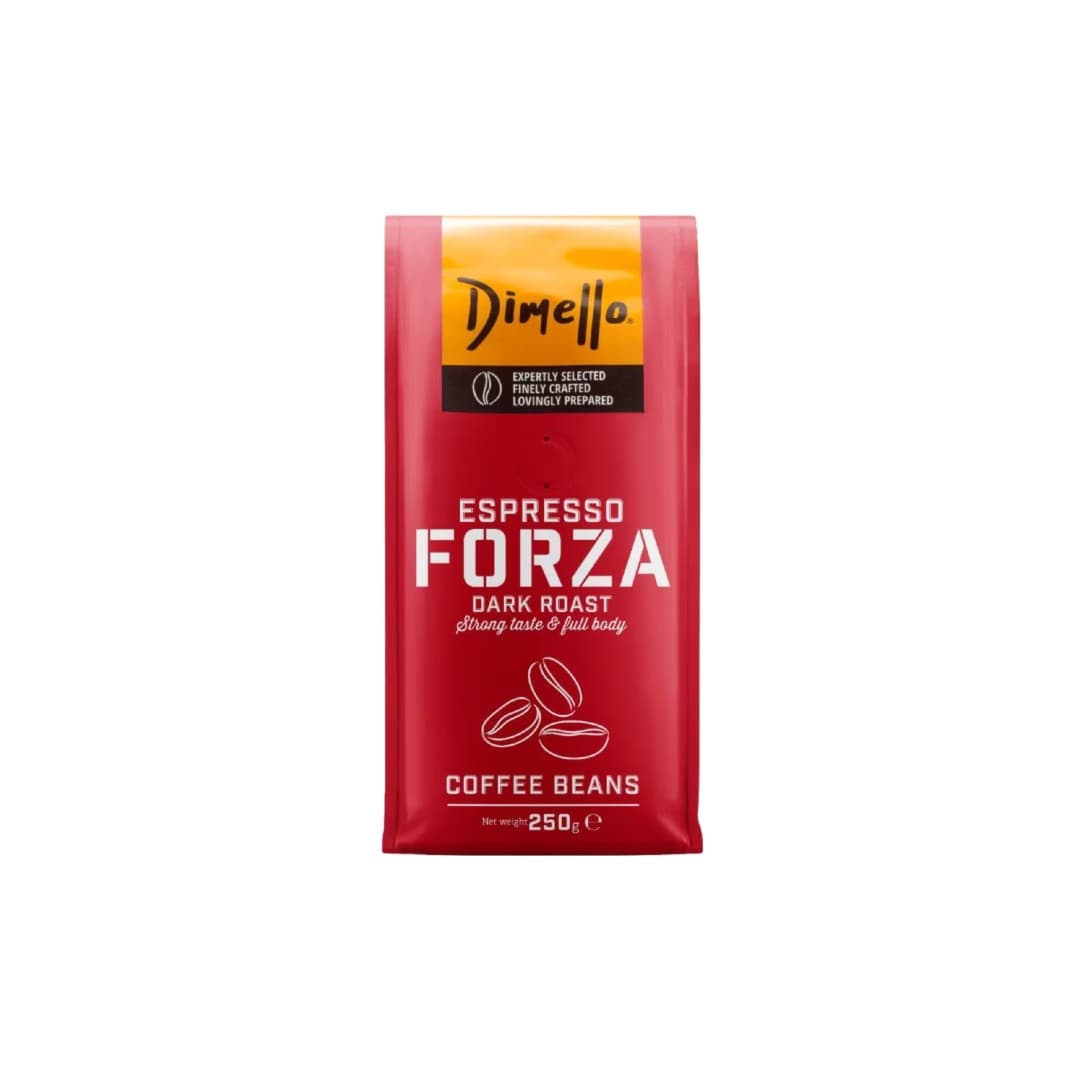 DIMELLO ΚΑΦΕΣ ESPRESSO FORZA BEANS 250ΓΡ