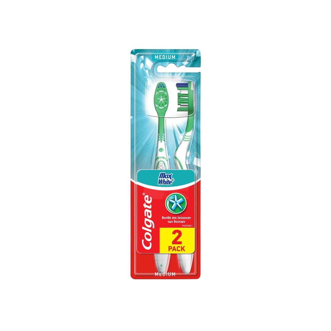 COLGATE ΟΔ/ΤΣΑ MAX WHITE ΜΕΤΡΙΑ ΔΙΠΛΗ ΣΥΣΚΕΥΑΣΙΑ