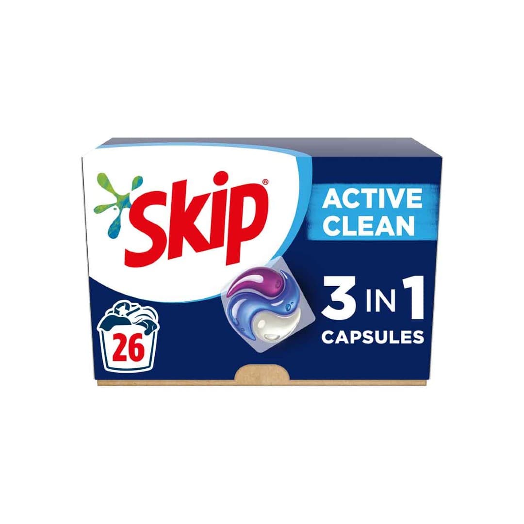 SKIP TRIO CAPS ACTIVE CLEAN 26ΜΕΖ