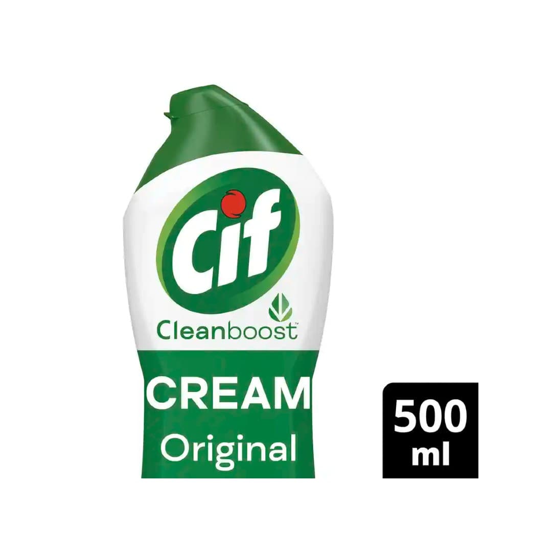 CIF ΚΡΕΜΑ ΚΑΘΑΡ.ΑΣΠΡΟ 500ML
