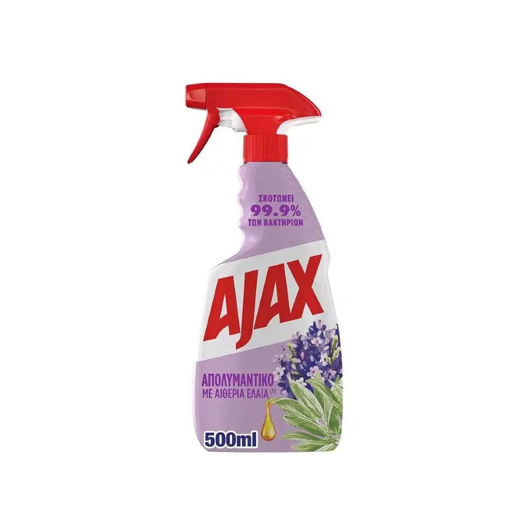 AJAX ΚΑΘ/ΚΟ SPRAY ΑΠΟΛ/ΚΟ ΑΙΘ.ΕΛΑΙΑ ΛΕΒΑΝΤΑ 500ML