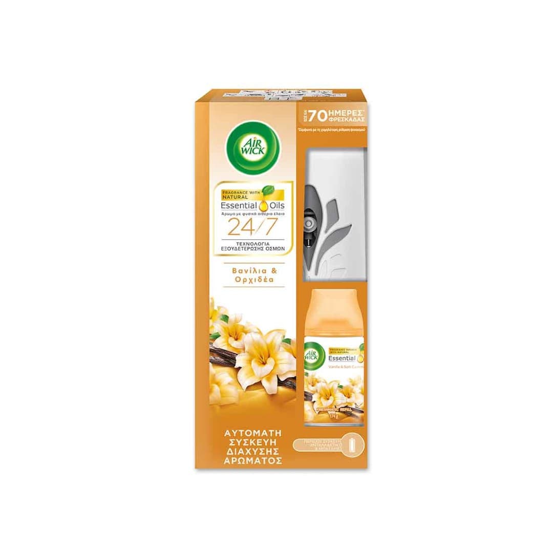 AIRWICK FRESHMATIC MAX VANILLA&ORCHID ΣΥΣΚΕΥΗ 250ML