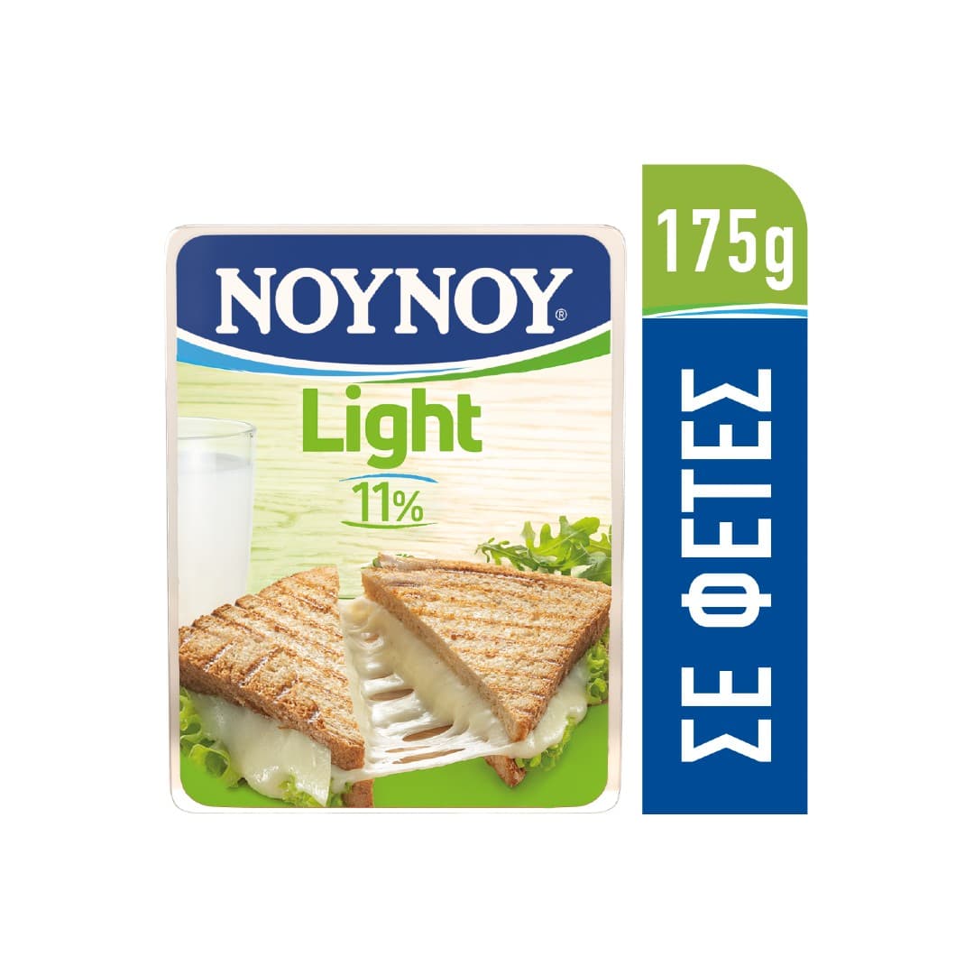 NOYNOY ΤΥΡΙ LIGHT 11% ΣΕ ΦΕΤΕΣ 175ΓΡ