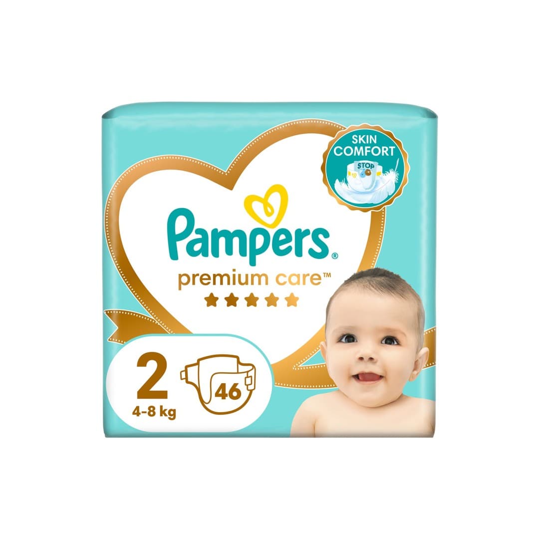PAMPERS PREMIUM CARE ΜΕΓ.2 VP 46Τ
