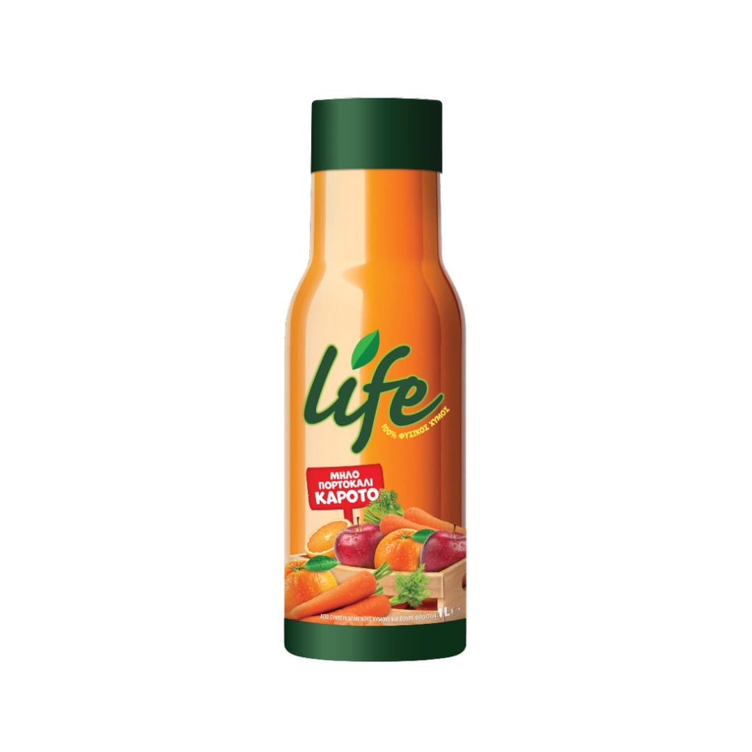 LIFE ΜΗΛΟ-ΠΟΡΤ-ΚΑΡΟΤΟ ΜΠΟΥΚ.1L