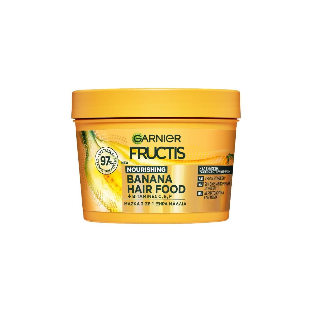 FRUCTIS ΜΑΣΚΑ HAIR FOOD BANANA 400ML