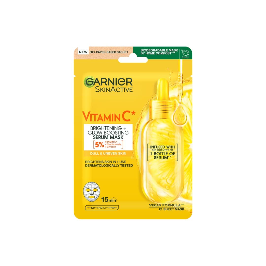 GARNIER ΥΦΑΣΜ.ΜΑΣΚΑ VITAMIN C 28ΓΡ
