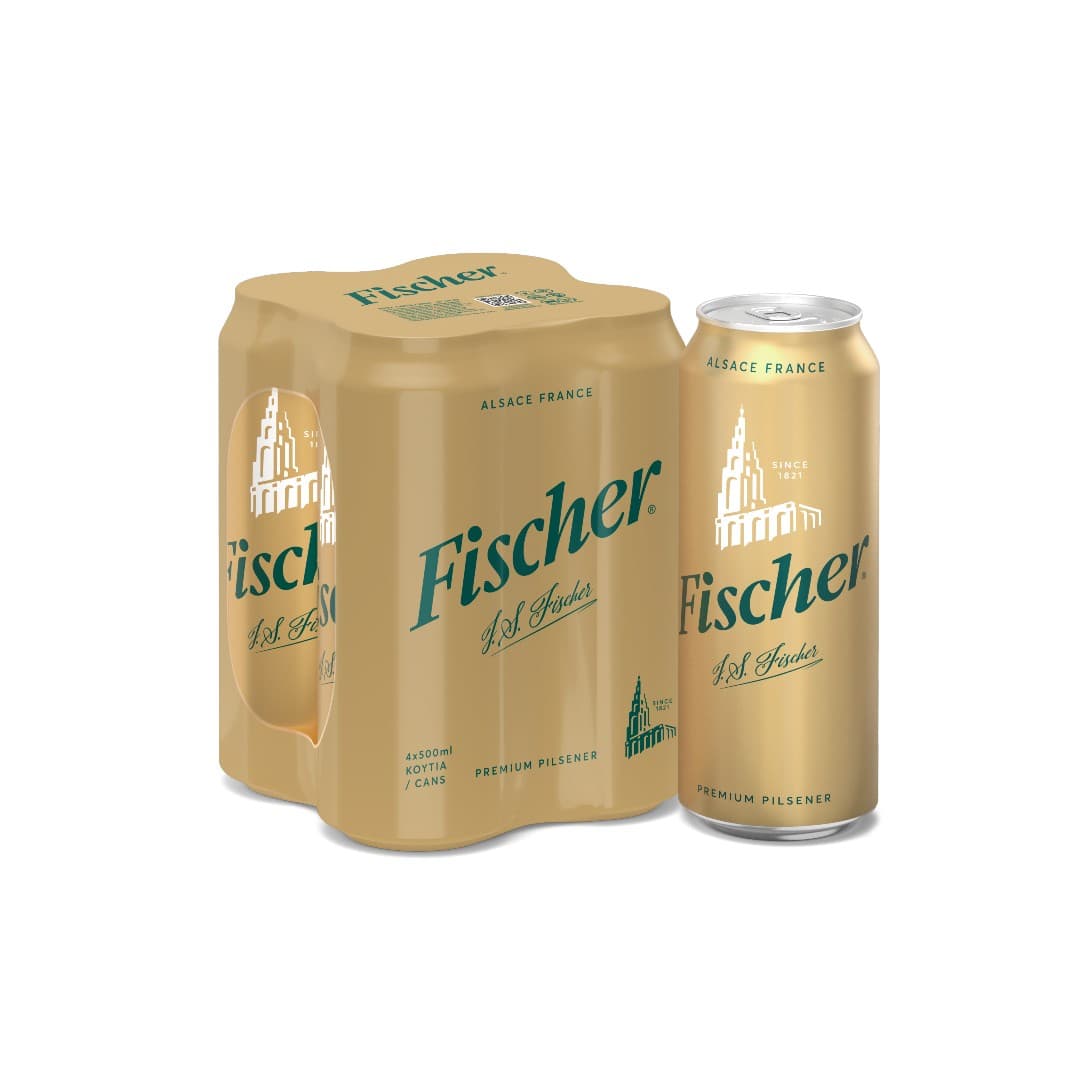FISCHER ΜΠΥΡΑ ΚΟΥΤΙ 4*500ML