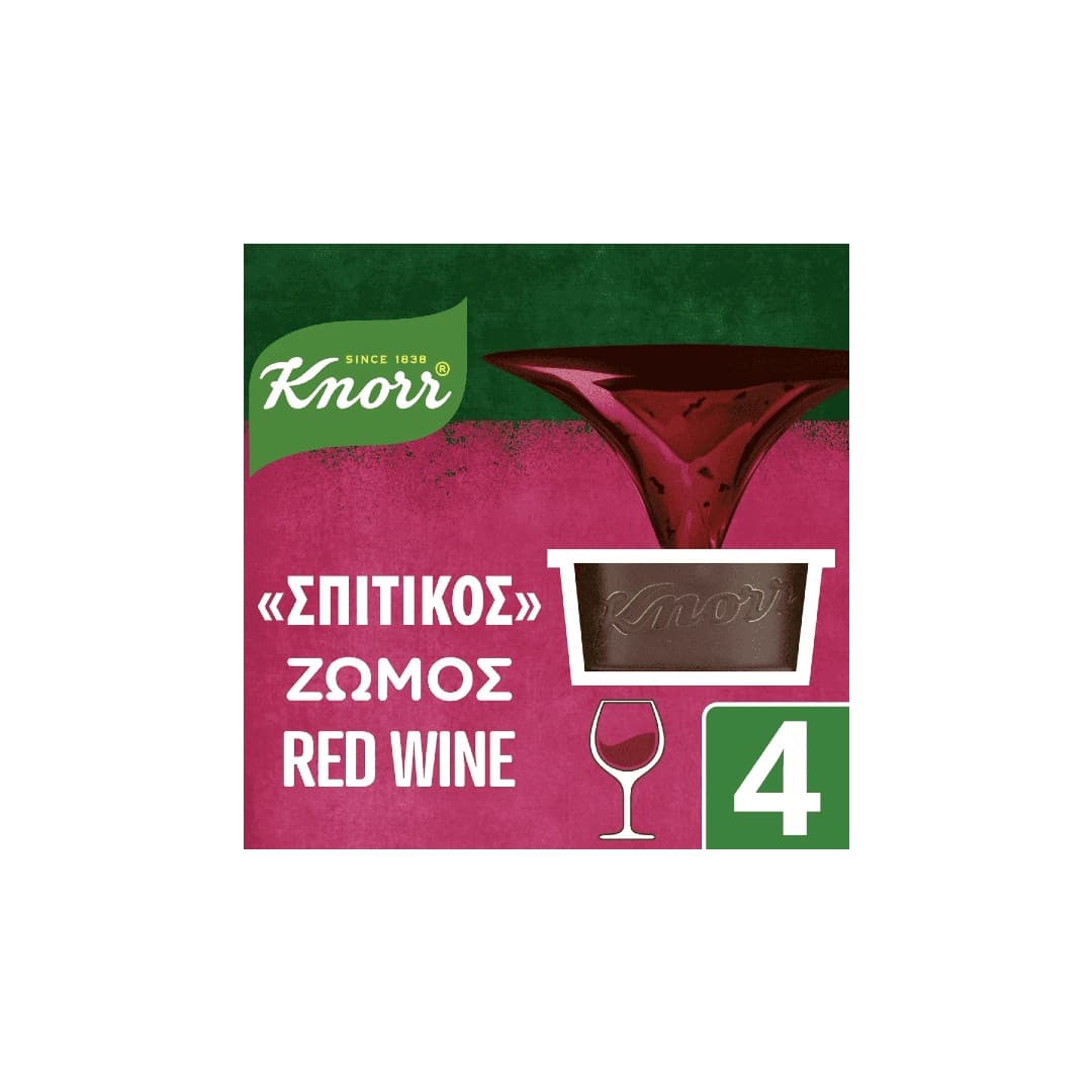 KNORR ΖΩΜΟΣ ΕΚΧ.ΚΟΚΚΙΝΟΥ ΚΡΑΣΙΟΥ 104ΓΡ
