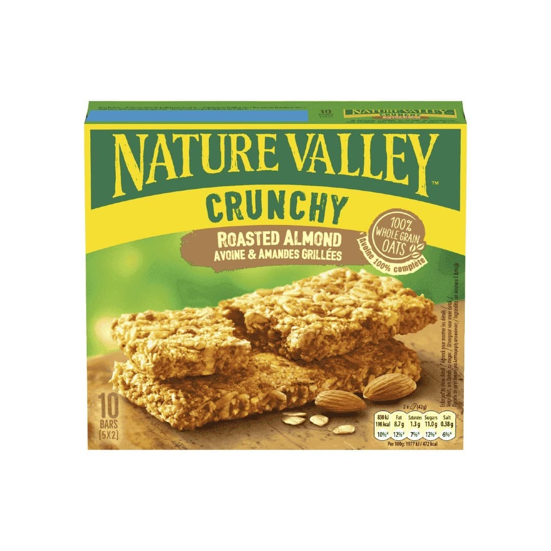 ΜΠΑΡΕΣ ΔΗΜ.NATURE VALLEY ROASTED ALMOND 5*42ΓΡ