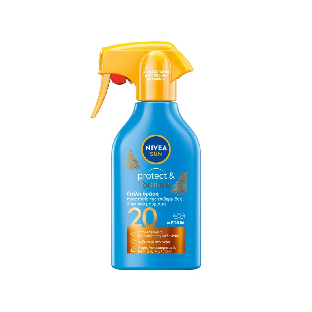 NIVEA SUN PR.&BRONZE TRIGGER SPRAY SPF20 270ML