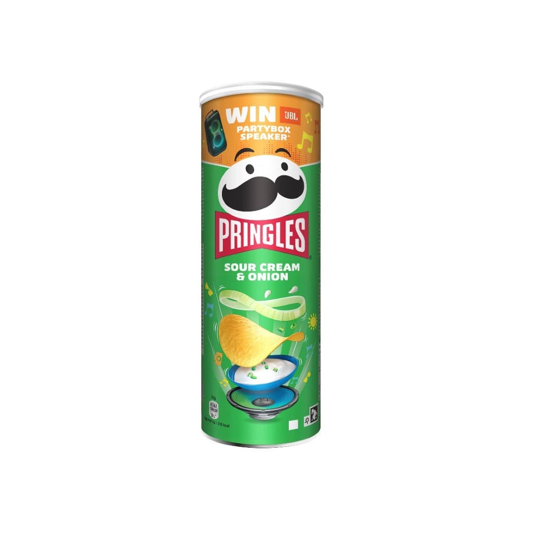 PRINGLES SOUR CREAM-ONION RALPHIE 165ΓΡ