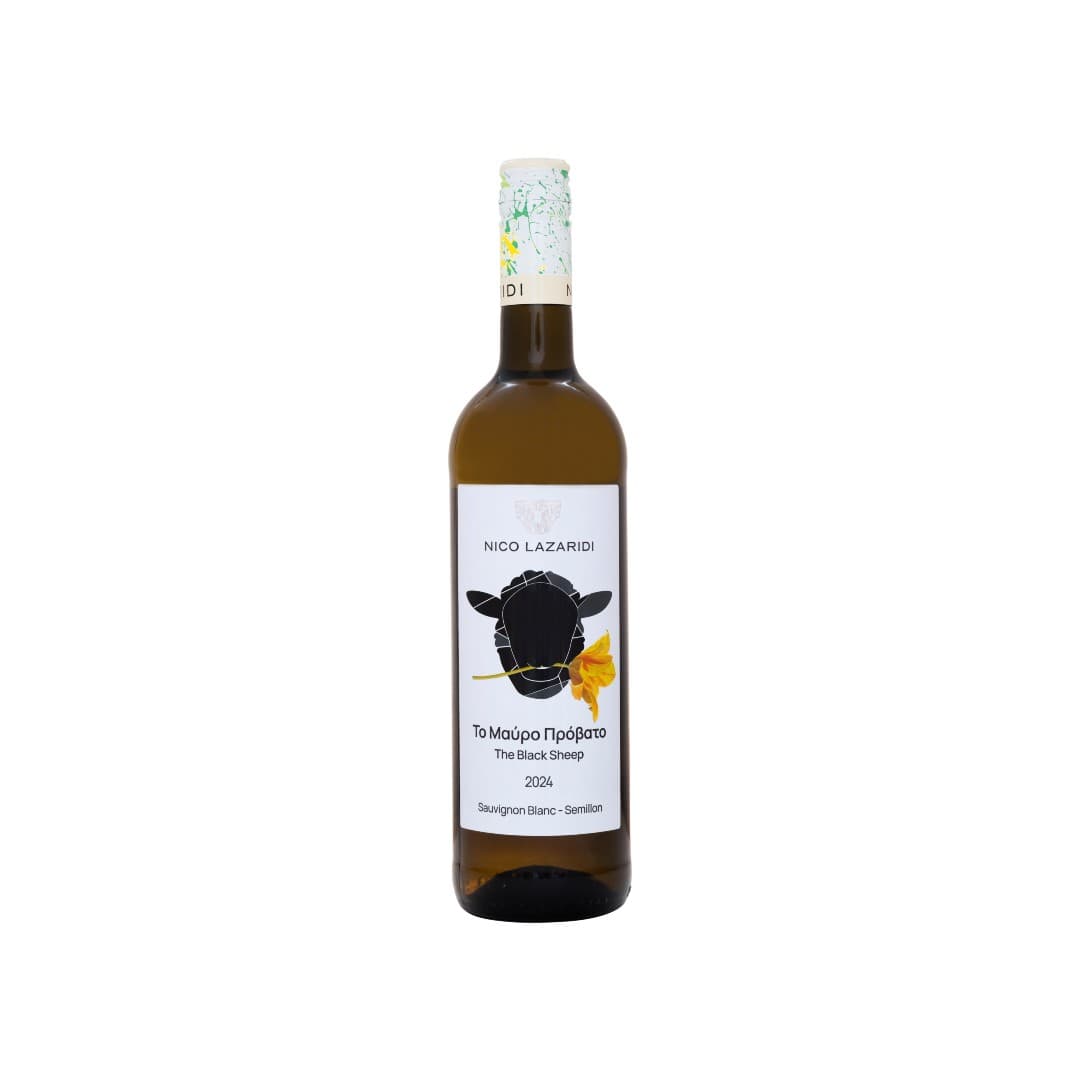 ΛΑΖΑΡΙΔΗ ΜΑΥΡΟ ΠΡΟΒΑΤΟ ΛΕΥΚΟ 750ML.