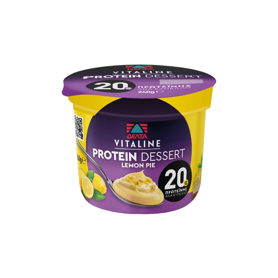ΔΕΛΤΑ VITALINE PROTEIN DESERT LEMON PIE 240ΓΡ