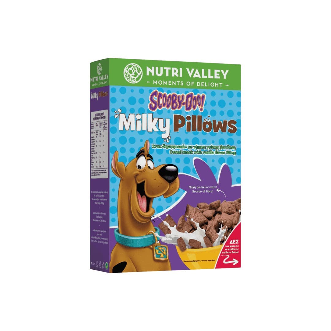 NUTRI VALLEY ΔΗΜΗΤΡΙΑΚΑ SCOOBYDOO MILKY  375ΓΡ