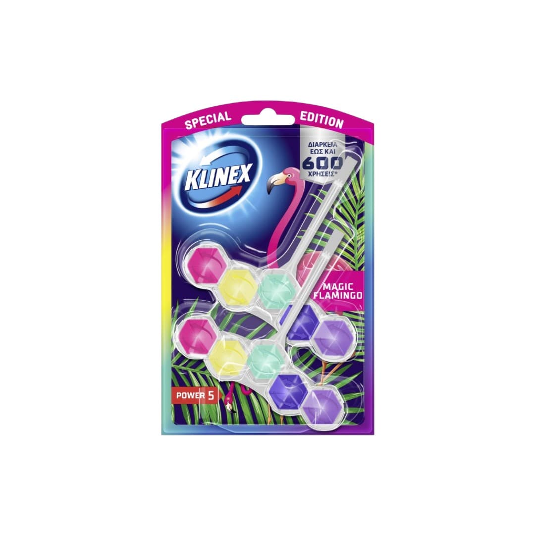 KLINEX WC BLOCK MAGIC FLAMINGO 2*50ΓΡ