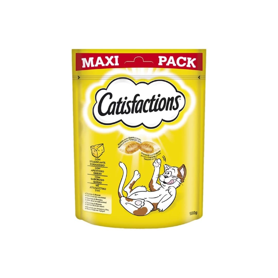 CATISFACTION ΣΝΑΚ ΓΑΤΑΣ ΜΕ ΤΥΡΙ 180ΓΡ