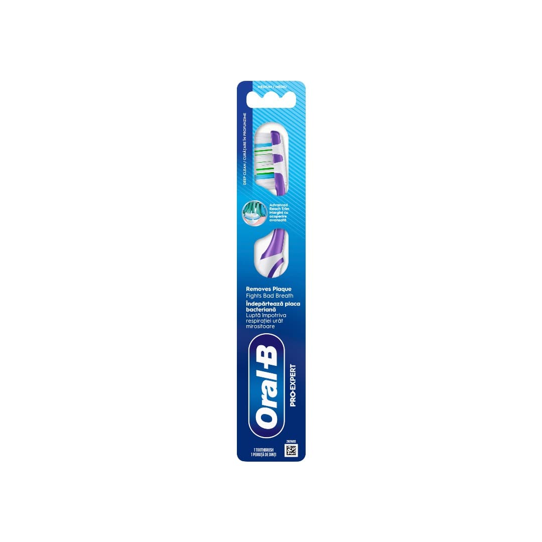 ORAL B ΟΔ/ΤΣΑ PRO DEEP CLEAN 40MEDIUM 1T