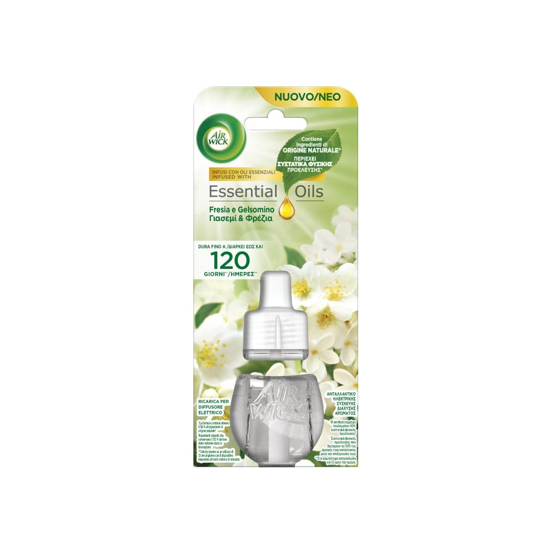 AIRWICK ΗΛ.ΑΝΤΑΛ.FRESIA & JASMINE 19ML