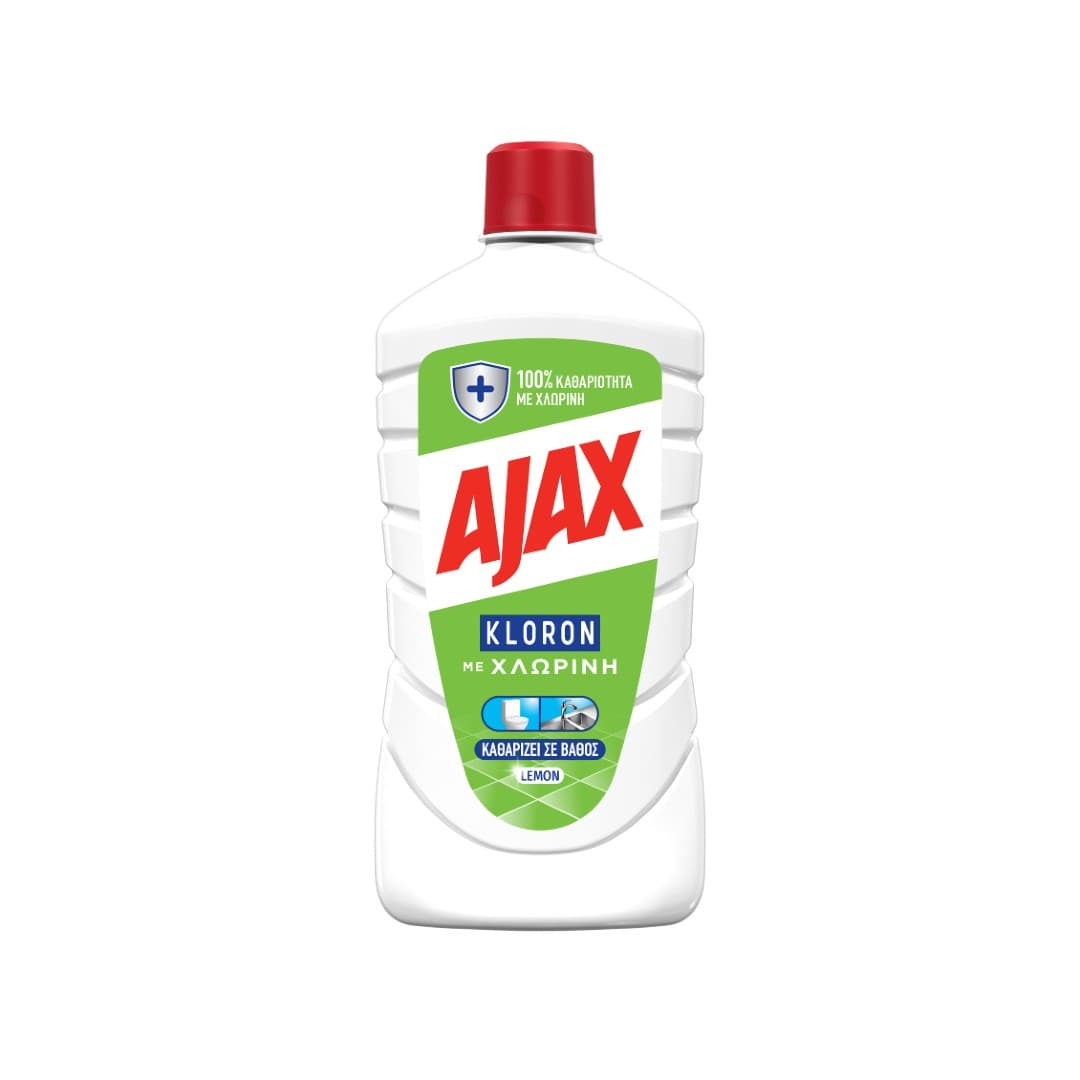 AJAX ΥΓΡΟ ΚΑΘ/ΚΟ KLORON LEMON 1L