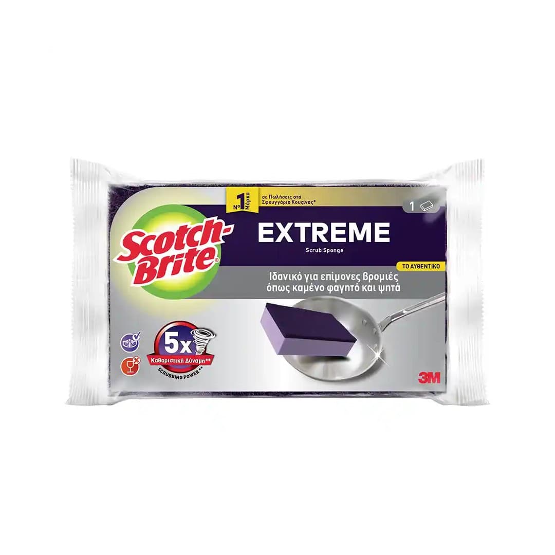 SCOTCH BRITE ΣΦΟΥΓΓΑΡΙ EXTREME.
