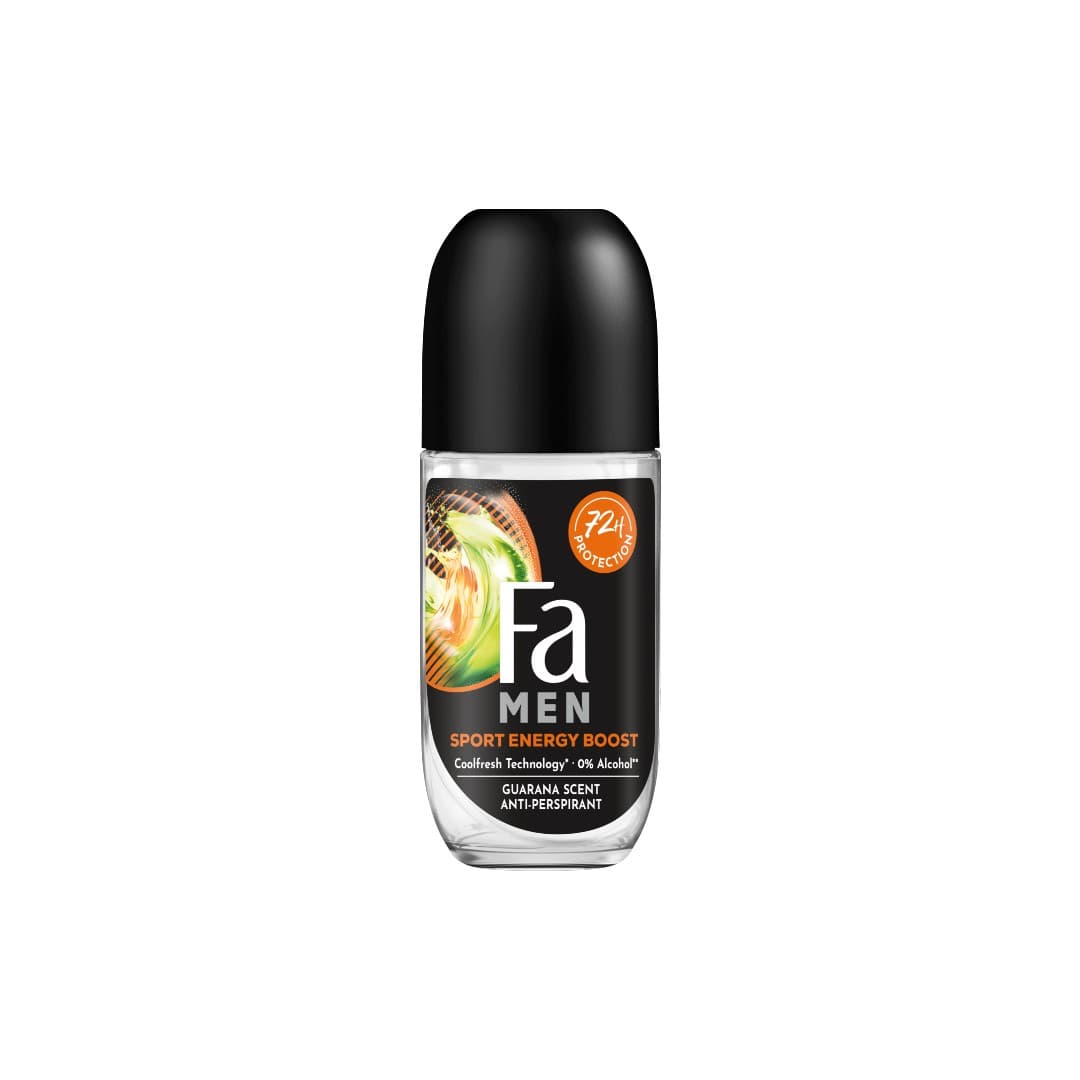 FA MEN ΑΠΟΣΜ/ΚΟ ROLL ΟΝ SPORT ENERGY BOOST 50ML