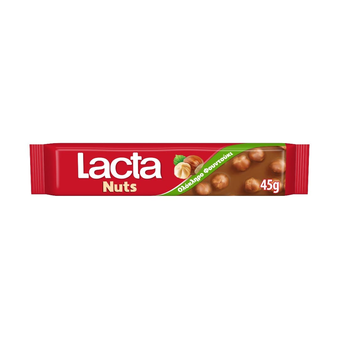 LACTA ΣΟΚΟΛΑΤΑ NUT BAR ΟΛΟΚΛΗΡΟ ΦΟΥΝΤΟΥΚΙ 45ΓΡ