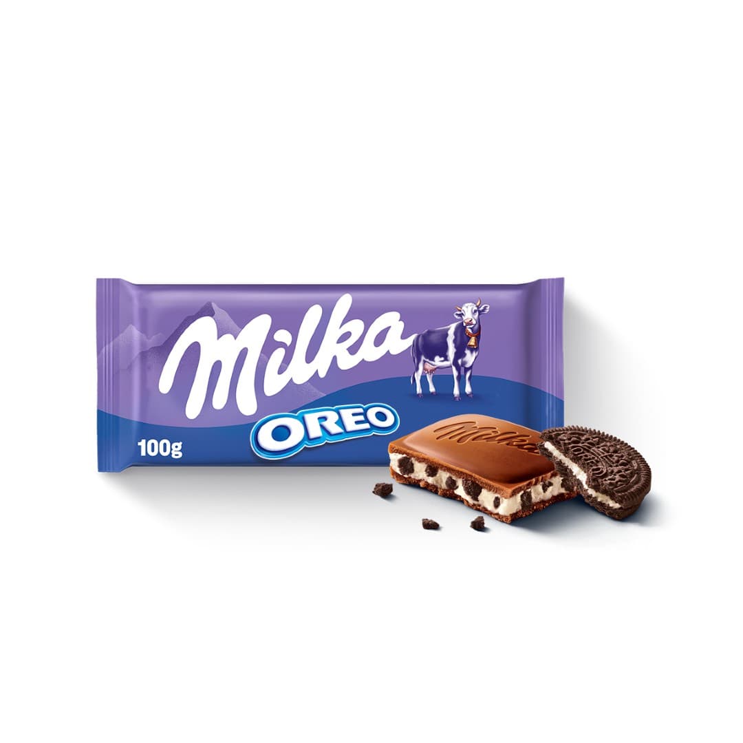 MILKA ΣΟΚΟΛΑΤΑ ΓΑΛΑΚΤΟΣ OREO COOKIES 100ΓΡ