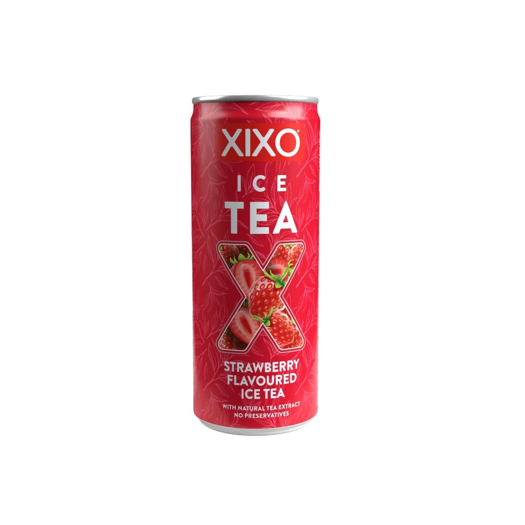 XIXO ICE TEA STRAWBERRY BLACK TEA 250ML