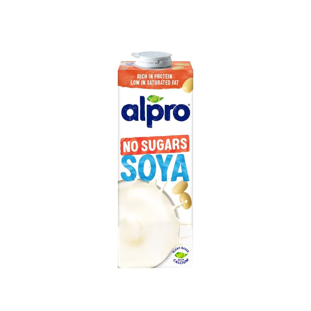 ALPRO ΡΟΦΗΜΑ ΣΟΓΙΑΣ NATURAL ΧΩΡΙΣ ΖΑΧΑΡΗ 1L