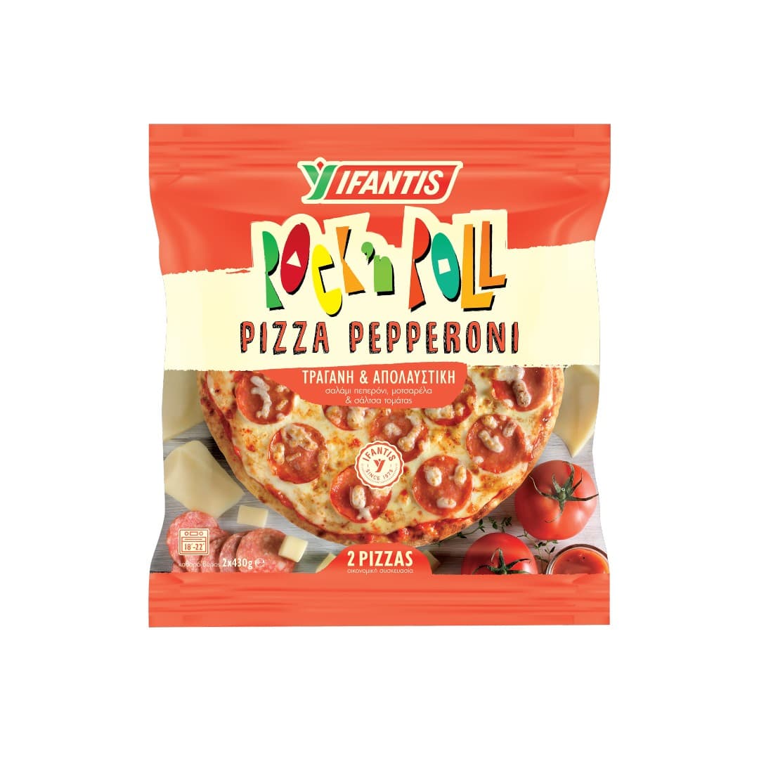 ΥΦΑΝΤΗΣ ΠΙΤΣΑ ROCK N ROLL PEPPERONI ΚΤΨ 860ΓΡ