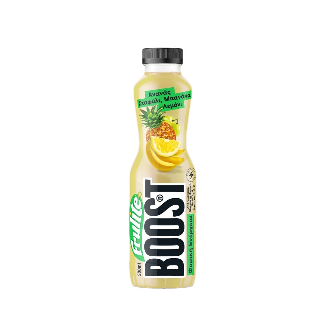 FRULITE BOOST ΑΝΑΝ-ΣΤΑΦ-ΜΠΑΝ-ΛΕΜ.500ML