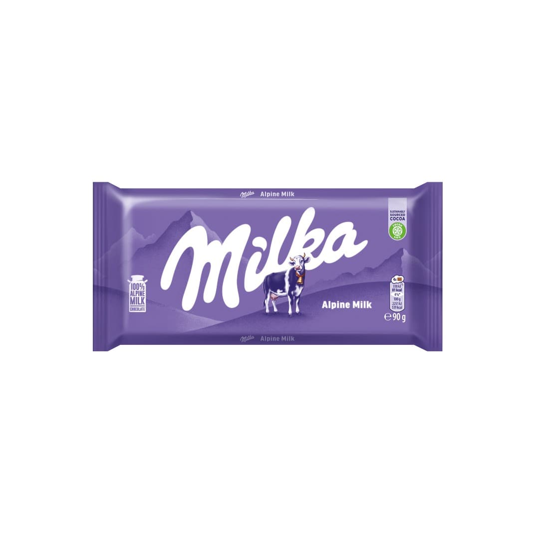 MILKA ΣΟΚΟΛΑΤΑ ALPINE 90ΓΡ