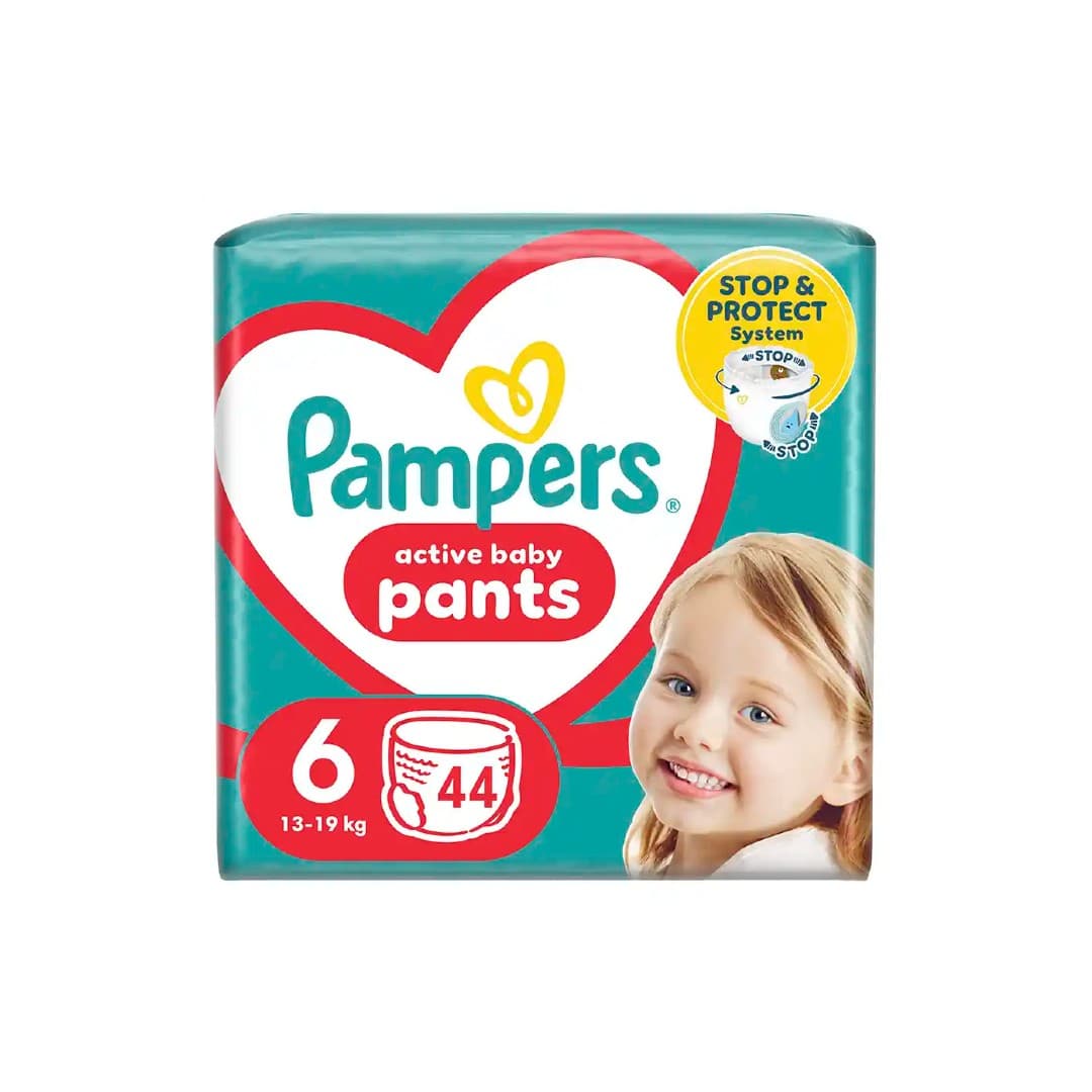 PAMPERS PANTS ΜΕΓ.6 JUMBO 44T