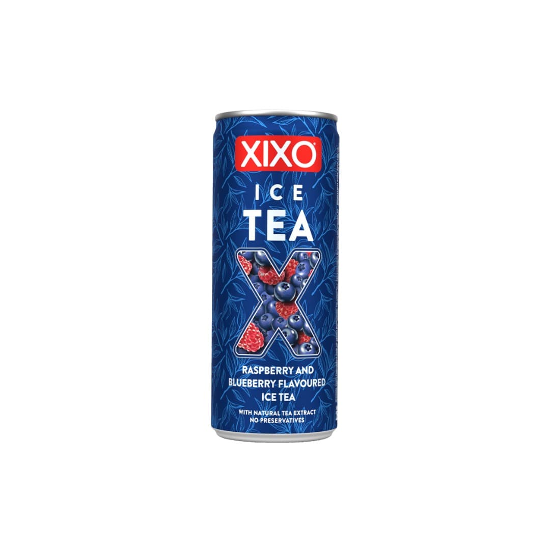 XIXO ICE TEA BLUEBERRY & RASPBERRY 250ML