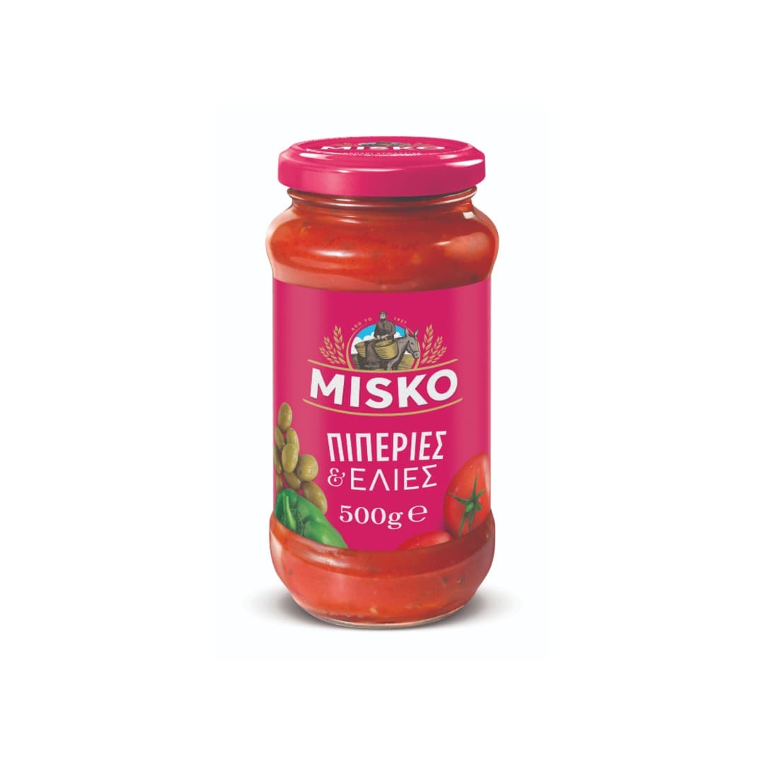 MISKO ΣΑΛΤΣΑ ΠΙΠΕΡΙΕΣ & ΕΛΙΕΣ 500ΓΡ