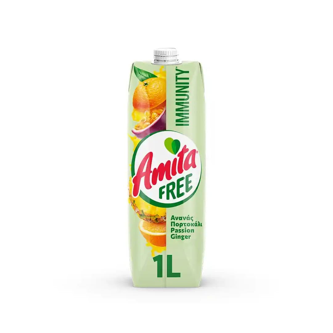 AMITA FREE IMMUNITY     ANAN.ΠΟΡΤ.PASS.GIN 1L