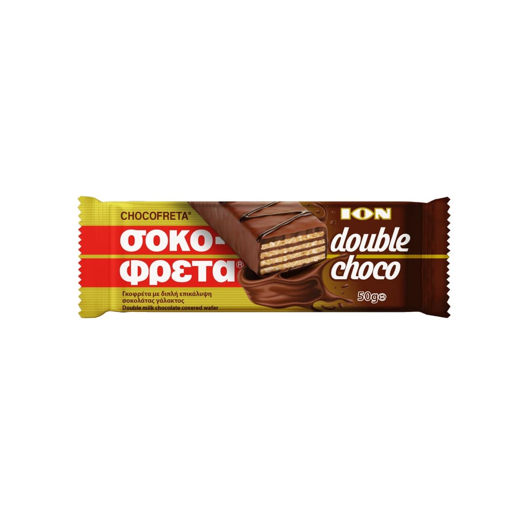 ION ΣΟΚΟΦΡΕΤΑ DOUBLE CHOCO 50ΓΡ