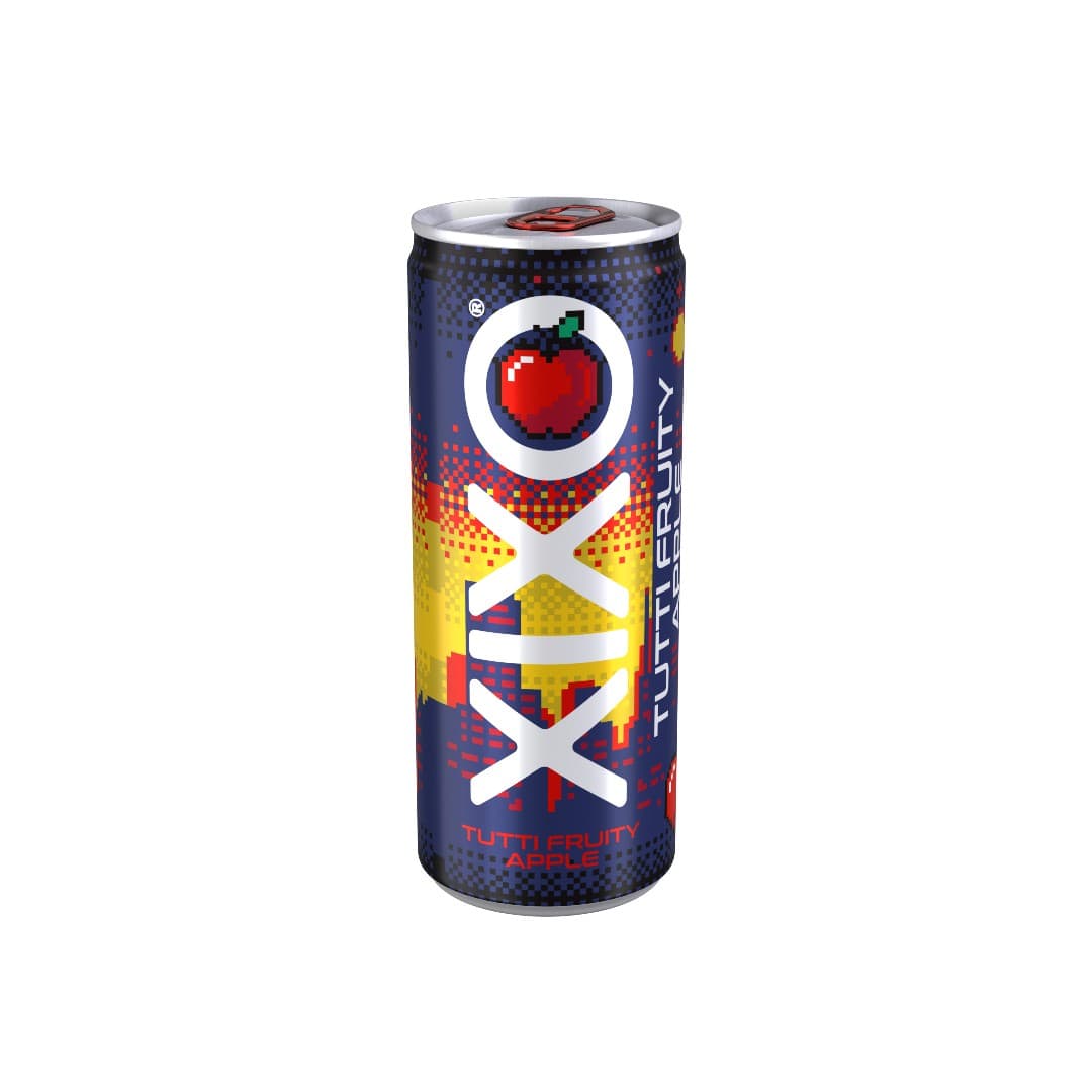 XIXO CSD TUTTI FRUITY APPLE 250ML