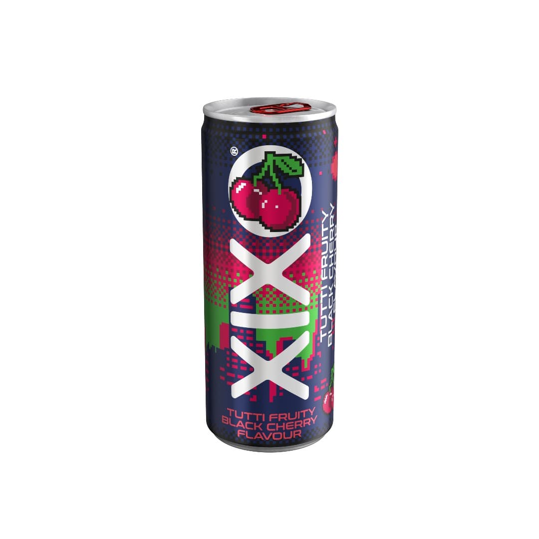 XIXO CSD TUTTI FRUITY BLACK CHERRY 250ML
