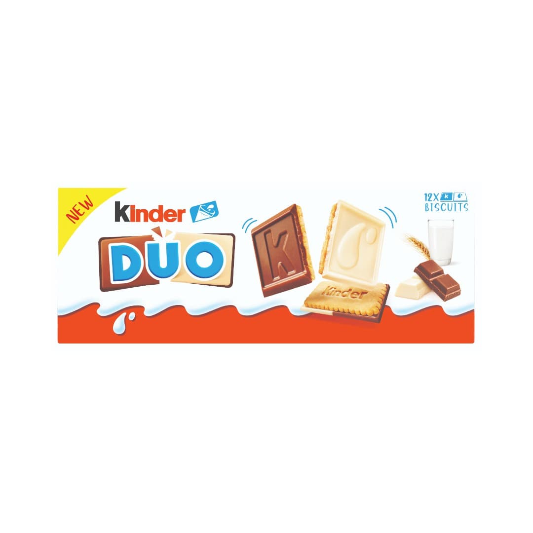 FERRERO KINDER ΣΟΚΟΛΑΤΑ DUO T.12 150ΓΡ
