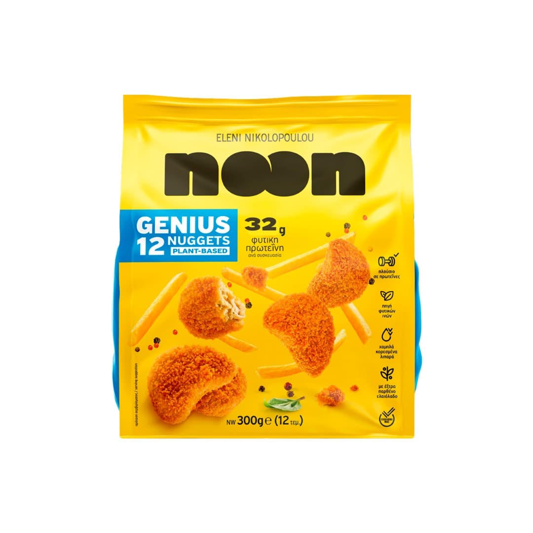 NOON GENIUS NUGGETS PLANT-BASED ΚΤΨ 300ΓΡ