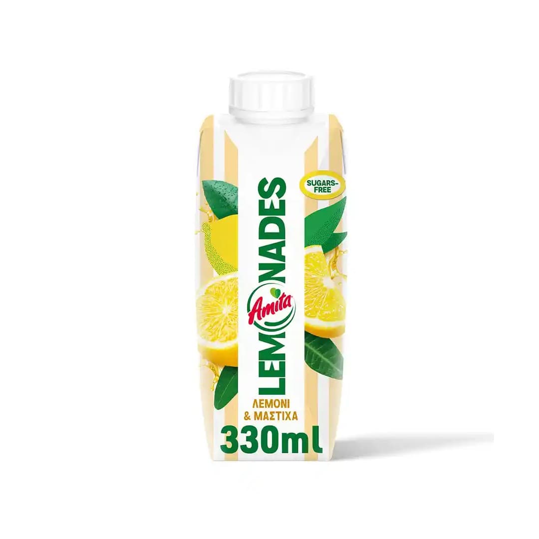 AMITA LEMONADES LEMON & MASTIHA 330ML