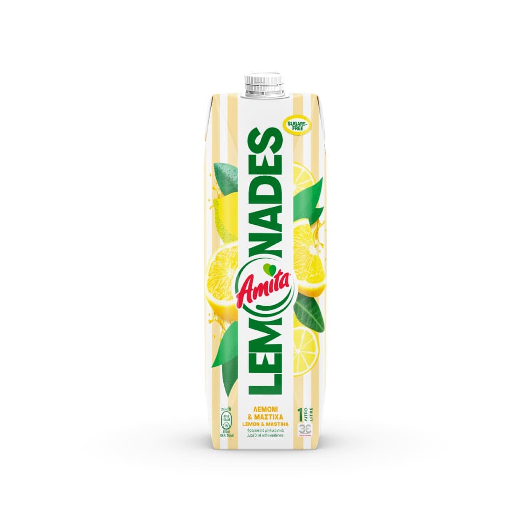 AMITA LEMONADES LEMON MASTIHA 1L
