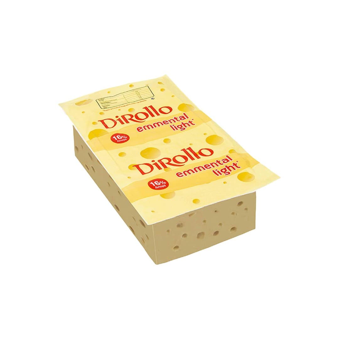 DIROLLO EMMENTAL LIGHT ΦΡΑΤΖΟΛΑ ΚΙΛΟ   ΠΡ. ΓΑΛΑ ΕΝΤΟΣ ΕΕ