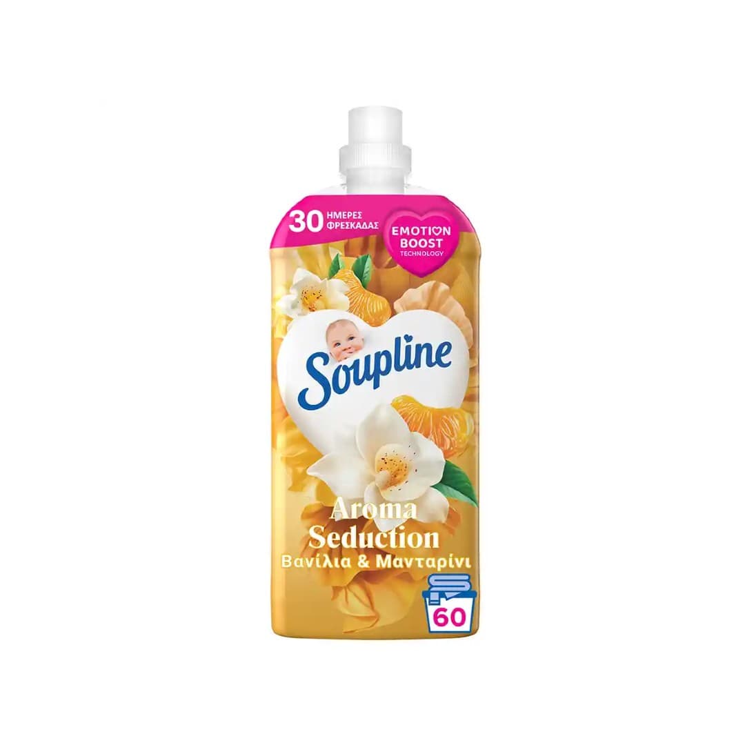 SOUPLINE ΣΥΜΠ.ΜΑΛ.AΡ.ΒΑΝΙΛΙΑ & ΜΑΝΤΑΡΙΝΙ 60ΜΕΖ
