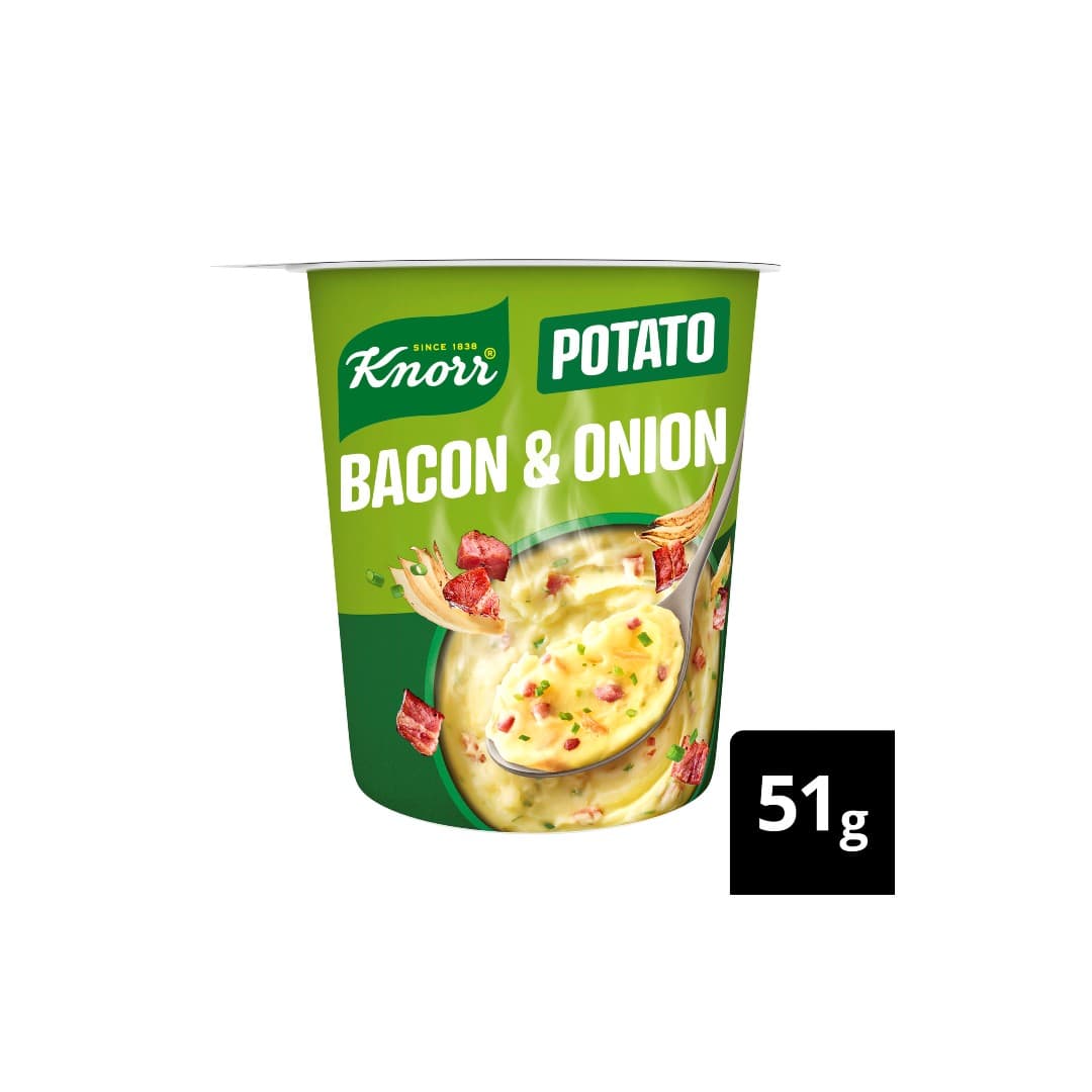 KNORR SNACK POT ΠΟΥΡΕΣ ΜΠΕΙΚ-ΚΡΕΜ 51ΓΡ