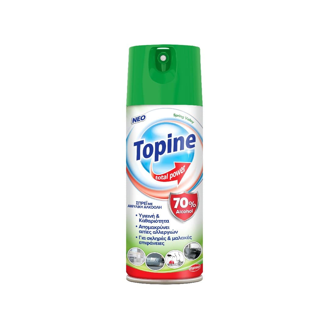 TOPINE ΑΠΟΛ/ΚΟ SPRAY TOTAL POWER SPRING VALLEY 400ML